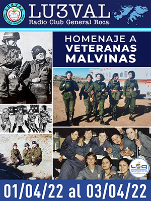 Homenaje a las Veteranas de Malvinas