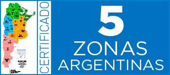 5 Zonas Argentinas
