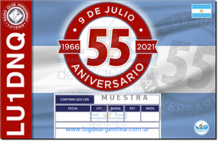 (LU1DNQ) 55 Aniversario Radio Club Pergamino